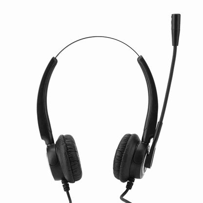 Phone Headset RJ9 Call Center Headset with Noise Cancelling Mic With Volume Adjustment &amp; Mute